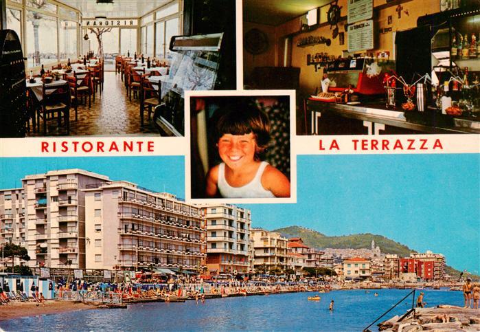 73912839 San Bartolomeo al Mare Ligurie IT Ristorante La Terraza Chambres d'hôtes Comptoir