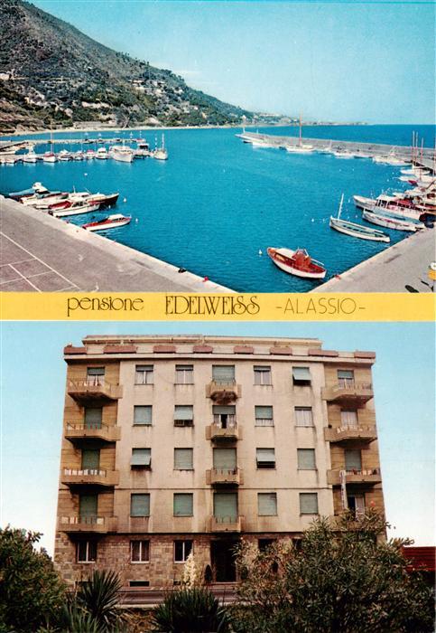 73913187 Alassio Ligurie IT Hafenpartie Pensione Edelweiss