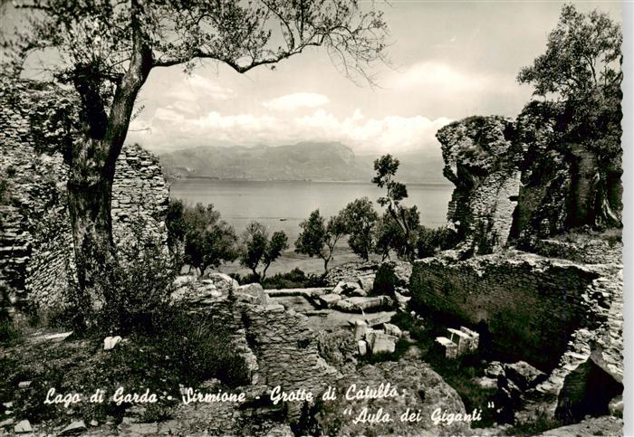 73914070 Sirmione Lac de Garde Grottes de Catullo Aula dei Giganti