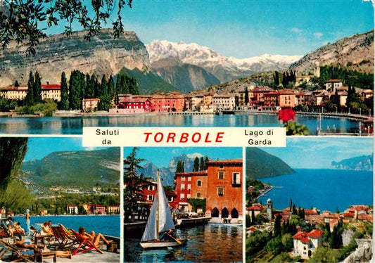 73914436 Torbole Lago di Garda IT Panorama Teilansichten