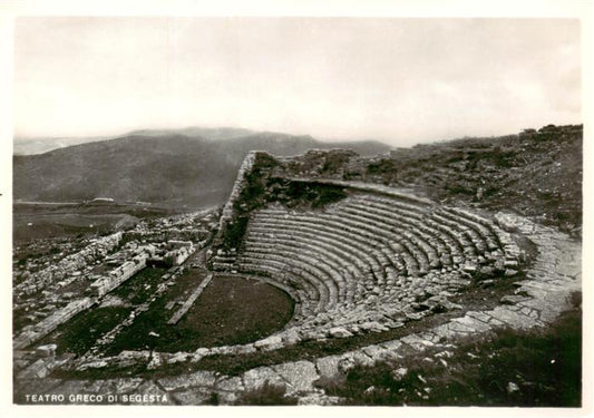 73914523 Segesta Sicilia IT Teatro Greco di Segesta photo aérienne