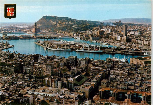 73915184 Barcelona Cataluna Port Vista aeria