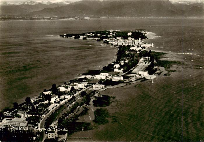 73916902 Sirmione Lago di Garda Fliegeraufnahme