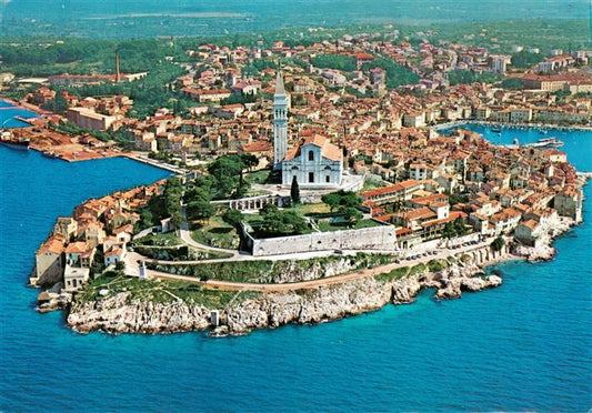 73917128 Rovinj Rovigno Istria Croatia aerial photography