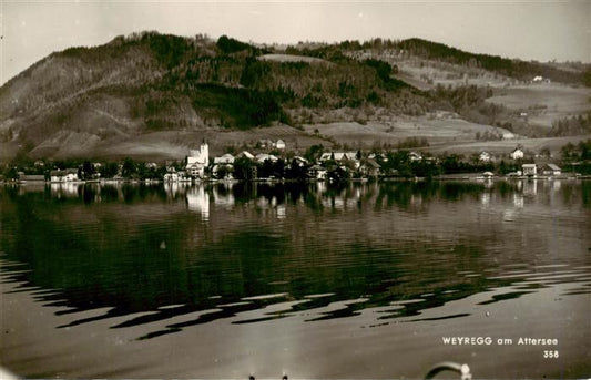 73917861 Weyregg Attersee Oberoesterreich AT Fliegeraufnahme