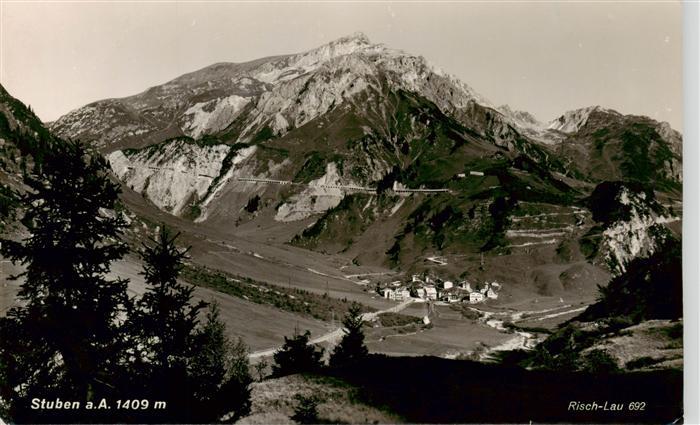 73918561 Stuben  Vorarlberg Tirol AT Fliegeraufnahme