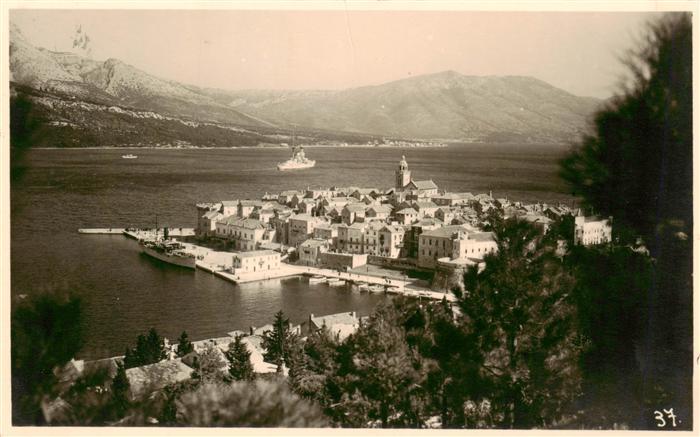 73918568 Korcula Curzola Croatia Panorama