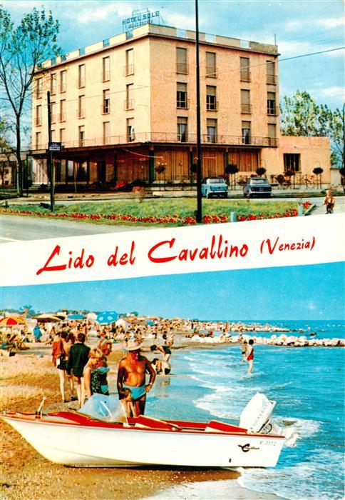 73919006 Cavallino Lido Venezia IT Hotel Sole Strandpartie