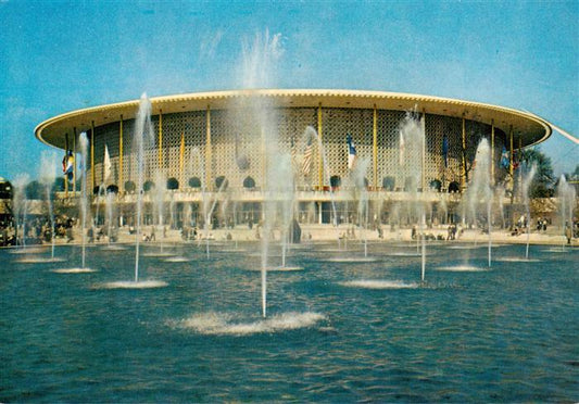 73930525 Exposition Universelle Bruxelles 1958 Der Pavilon von U.S.A.