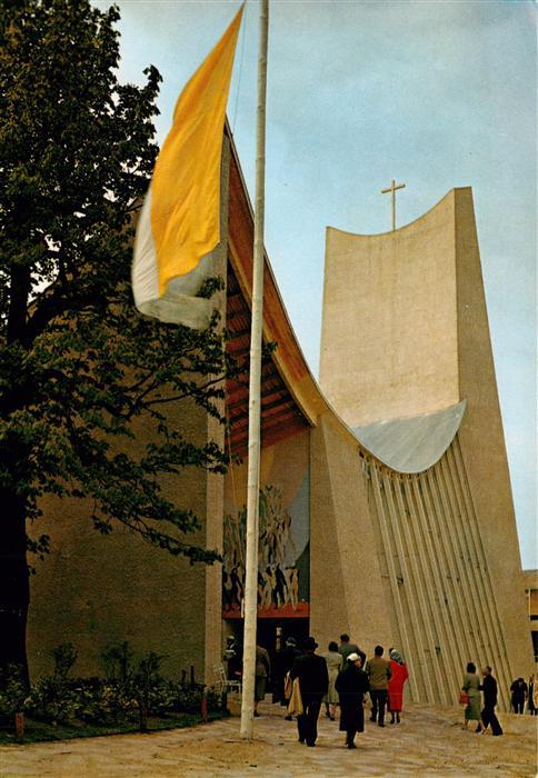 73930527 Exposition Universelle Bruxelles 1958 Der Pavillon von Heiligen Stuhl D