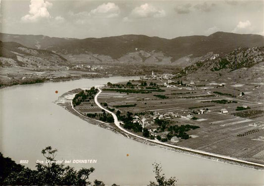 73923463 Duernstein Wachau AT Donautal Fliegeraufnahme