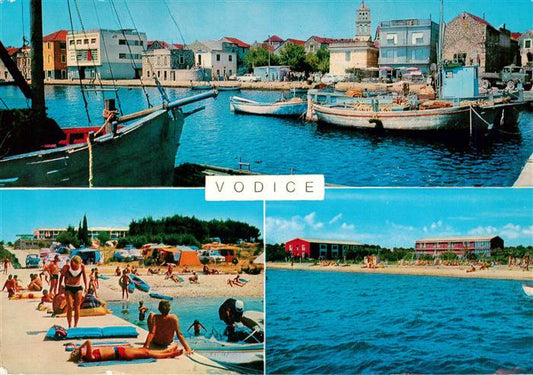 73925883 Vodice Croatia fishing port beach parties