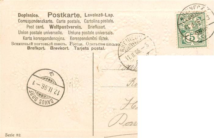 73936868 Kleeblatt-Litho Viel Glueck