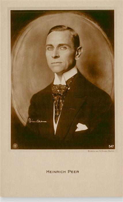 73948247 Foto NPG Nr. 547 Binder Heinrich Peer