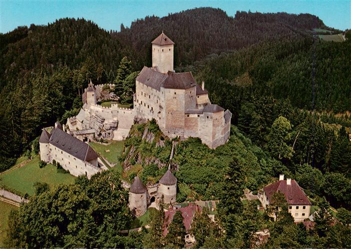 73941154 Rappottenstein Niederoesterreich AT Fliegeraufnahme mit Burg Rappottens