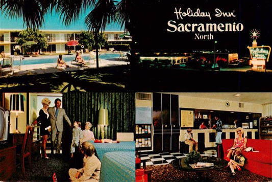 73941379 Sacramento California Holiday Inn Pool Gastraeume Rezeption