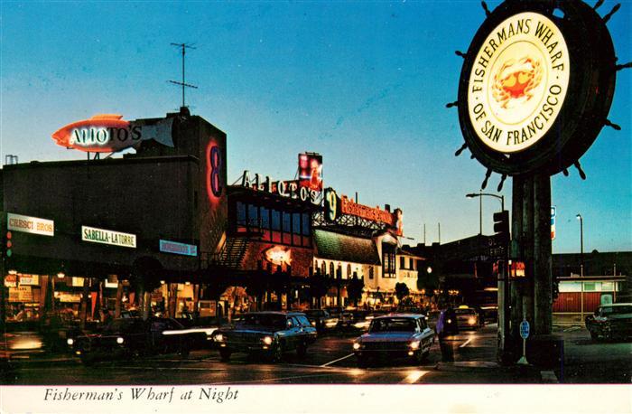 73941381 San Francisco California USA Quaint Fishermans Wharf