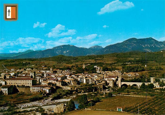 73942199 Besalu Girona Cataluna ES Vista general aérea