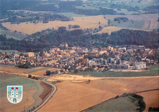 73942336 Kamenice nad Lipou Kamnitz an der Linde CZ Fliegeraufnahme