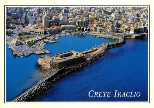 73942697 Iraclio Heraclio Heraklion Crete Greece Fliegeraufnahme