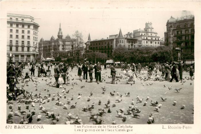 73943694 Barcelona Cataluna ES Las Palomas de la Plaza Cataluna