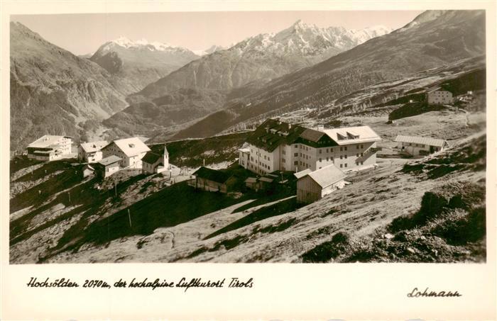 73945232 Hochsoelden Tirol AT Fliegeraufnahme