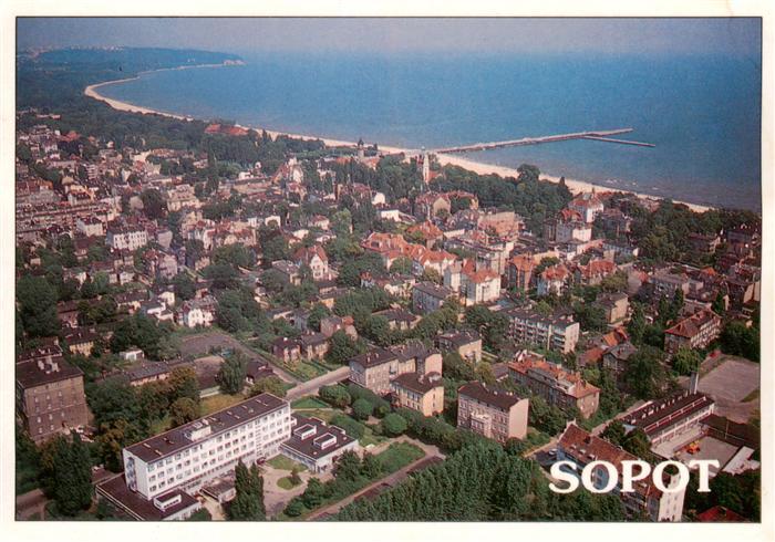 73945479 Sopot Zoppot PL Fliegeraufnahme