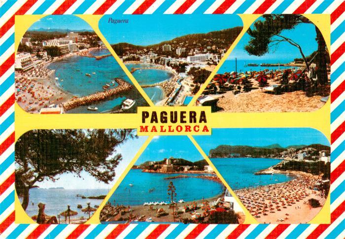 73945873 Paguera Peguera Calvia Mallorca ES Kuestenpanorama Strand Hotels