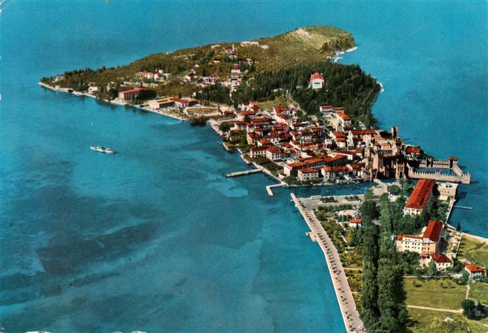 73946633 Sirmione Lago di Garda Fliegeraufnahme