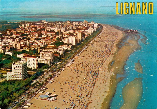 73947422 Lignano Sabbiadoro IT photo aérienne avec nouvelle terrasse et grand st