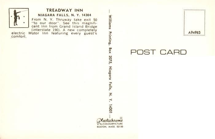 73948660 Niagara Falls New York USA Treadway Inn