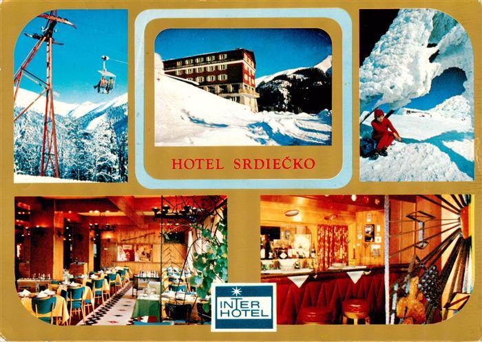 73949307 Nizke Tatry Slovakia Chairlift Hotel Srdiecko Dining rooms Bar