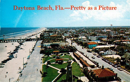 73949033 Daytona Beach Florida USA Pretty as a Picture aerial view