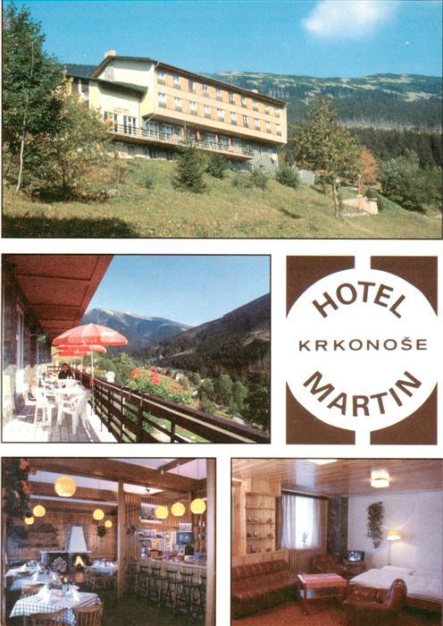 73951926 Krkonose Karkonosze Riesengebirge Hotel Martin Gastraum Zimmer Balkon