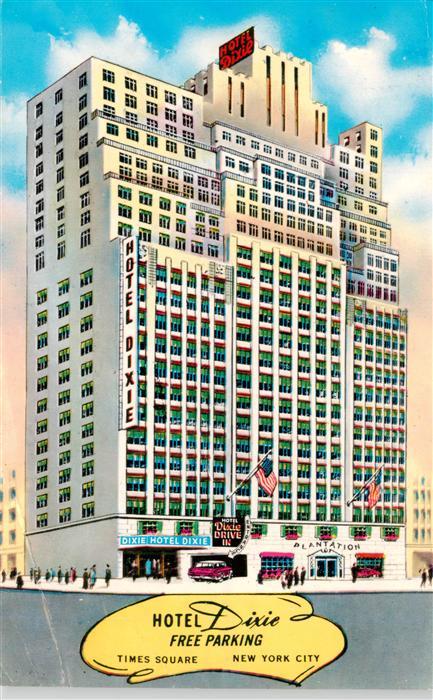 73952578 NEW YORK City USA Hotel Dixie Illustration