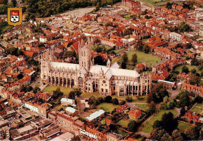 73953839 Canterbury  Kent UK Fliegeraufnahme Canterbury Cathedral