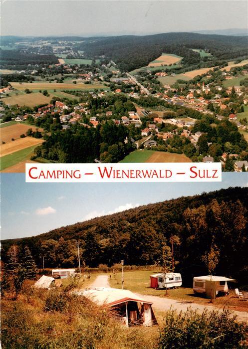 73954181 Sulz Wienerwald Fliegeraufnahme Campingplatz