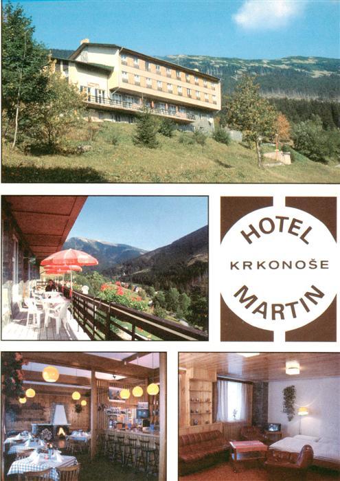 73954228 Krkonose Karkonosze Riesengebirge Hotel Martin Terrasse Gaststube Bar Z