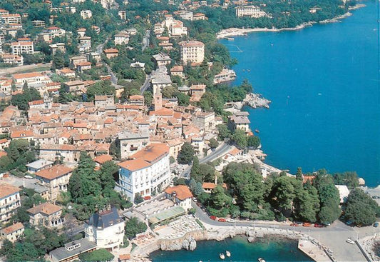 73954408 Lovran Lovrana Laurana Croatia aerial photo