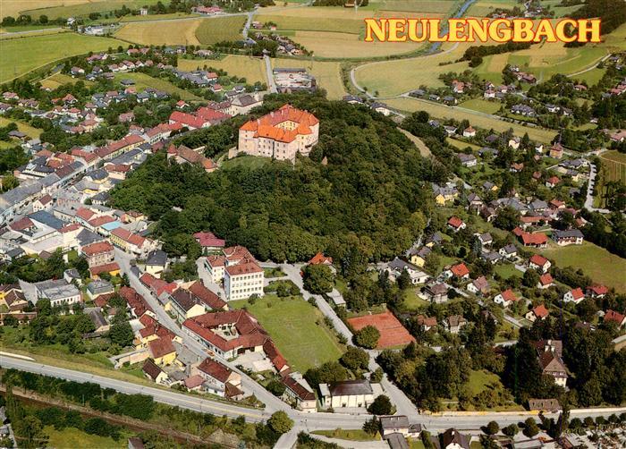 73954479 Neulengbach Burg Neulengbach Fliegeraufnahme