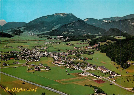 73954558 Bad Mitterndorf Steiermark AT Fliegeraufnahme mit Sonnenalm und Oberdor