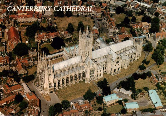 73955058 Canterbury Kent UK Canterbury Cathedral aerial photo