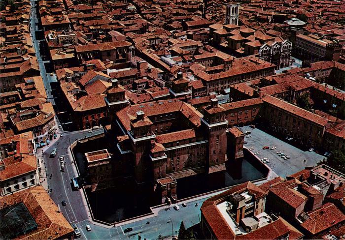 73955072 Ferrara Emilia-Romagna IT Aerial photograph of the historic center Sc