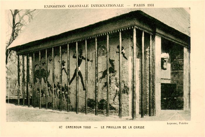 73955304 Exposition Coloniale Internationale Paris 1931 Nr. 87 Cameroun Togo Le