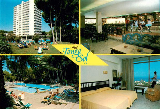 73959807 Can Picafort Mallorca ES Hotel Tonga Sol Speisesaal Freibad Appartement