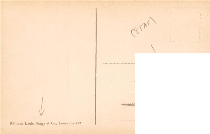 73988234 Schlitten Bobsleigh Traineaux-- Louis Burgy & Co Nr. 497 Course de bobs