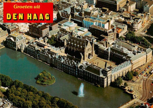 73962880 DEN HAAG La Haye NL Regierungsgebaeude Fliegeraufnahme